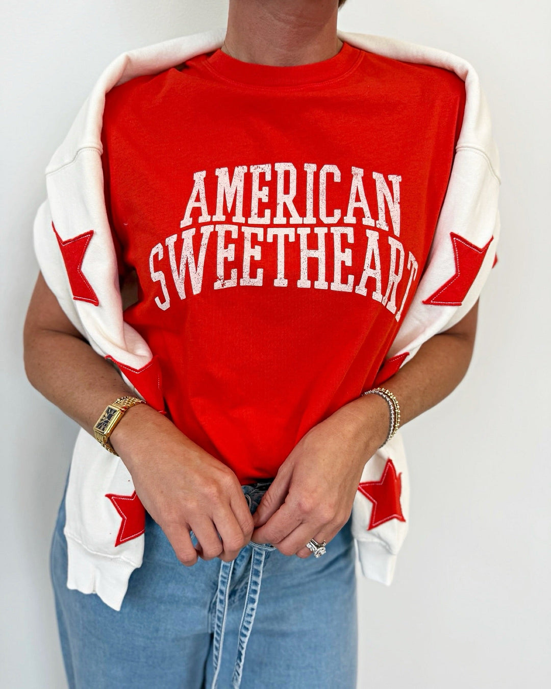 Z Supply Sweetheart Boyfriend Teegraphic tee