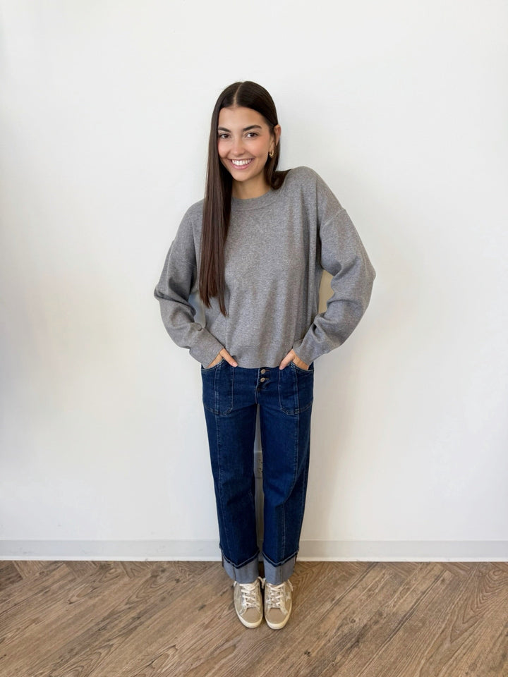Z Supply Take It Easy Sweaterlong sleeve knit
