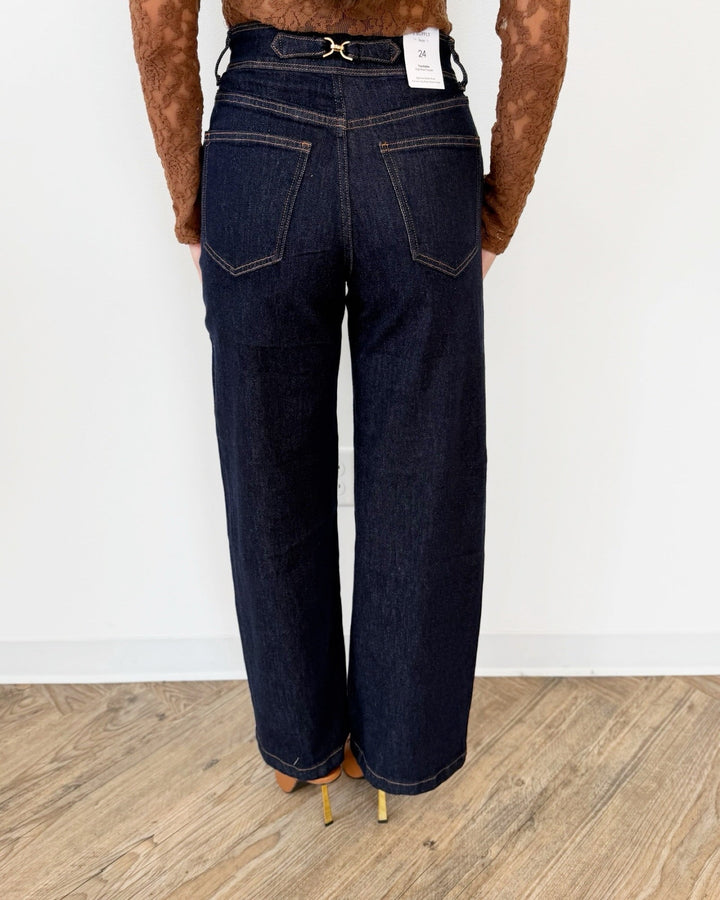 Z Supply The Atelier Denim Trouserwide leg jeans