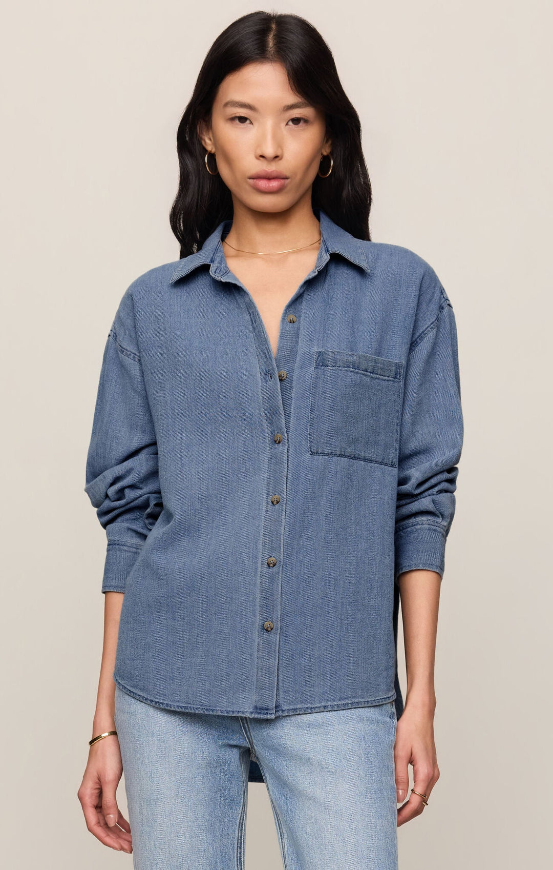 Z Supply The Perfect Twill Button Upbutton down shirt