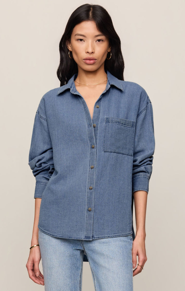 Z Supply The Perfect Twill Button Upbutton down shirt
