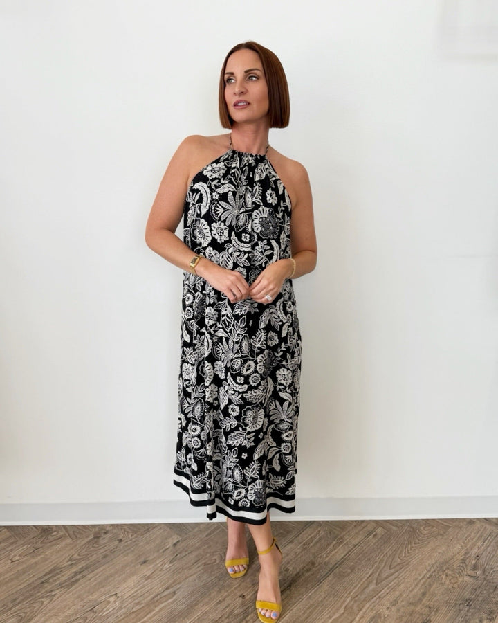 Z Supply Viento Luz Floral Midi Dressmidi dress