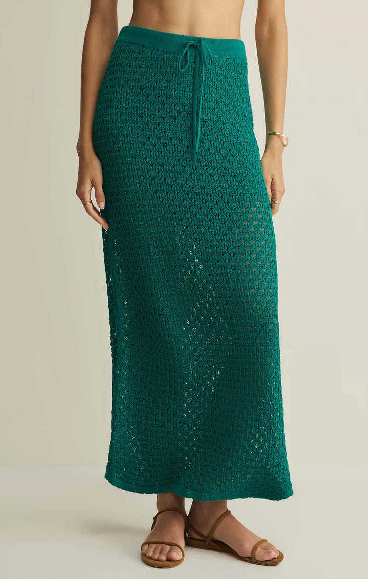 Z Supply Windswept Crochet Skirtmidi skirt