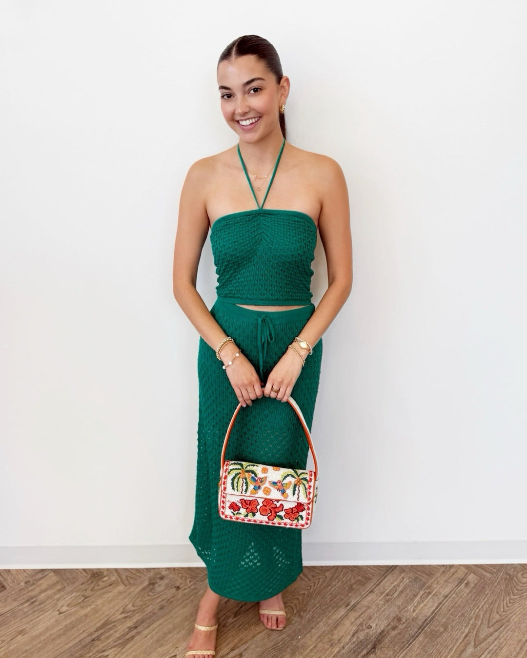 Z Supply Windswept Crochet Skirtmidi skirt