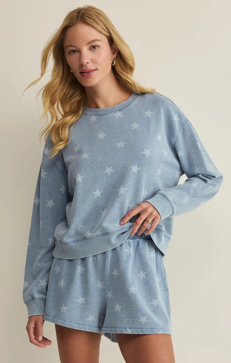 Z Supply Written Stars Sweatshirtsweatshirt