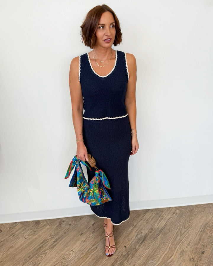 Z Supply Yessenia Whipstitch Skirtmidi skirt