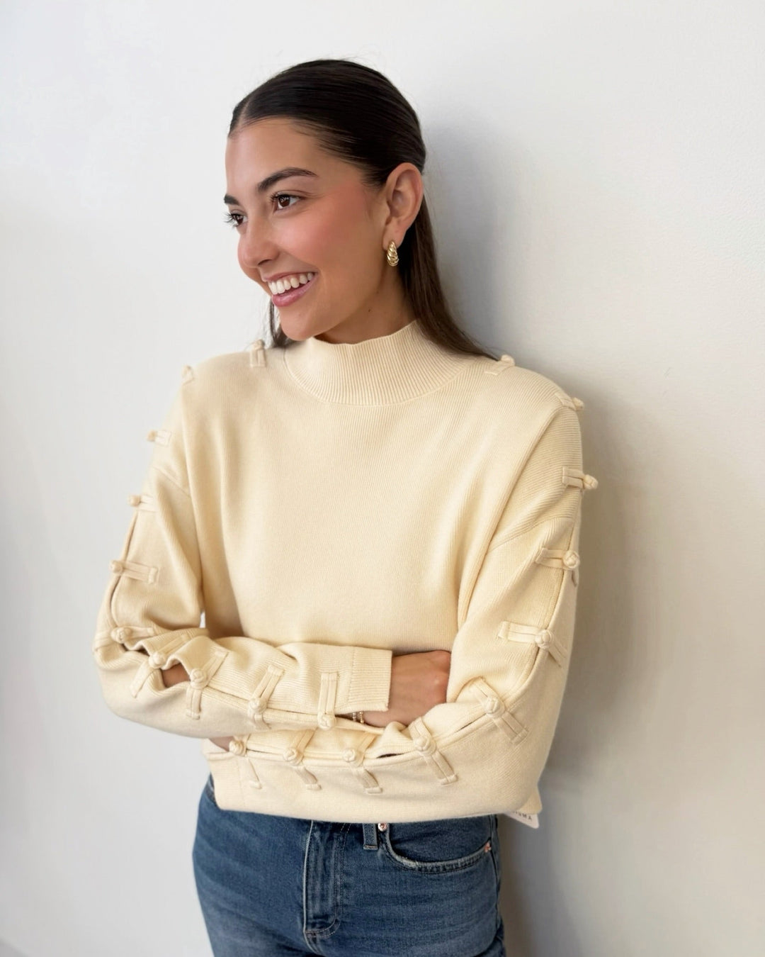 Zenith Long Sleeve Knit Toplong sleeve knit