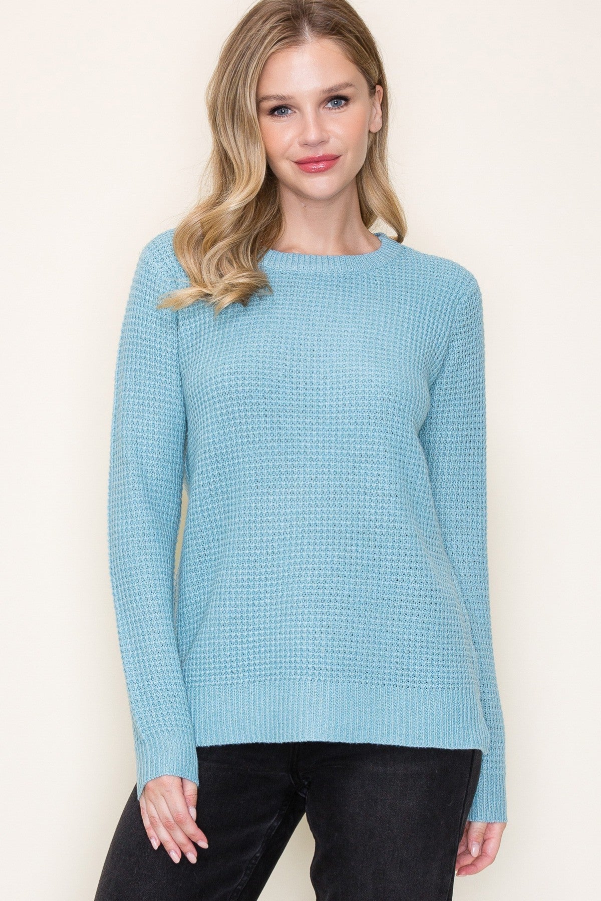 Brynn Waffle Knit SweaterSweater