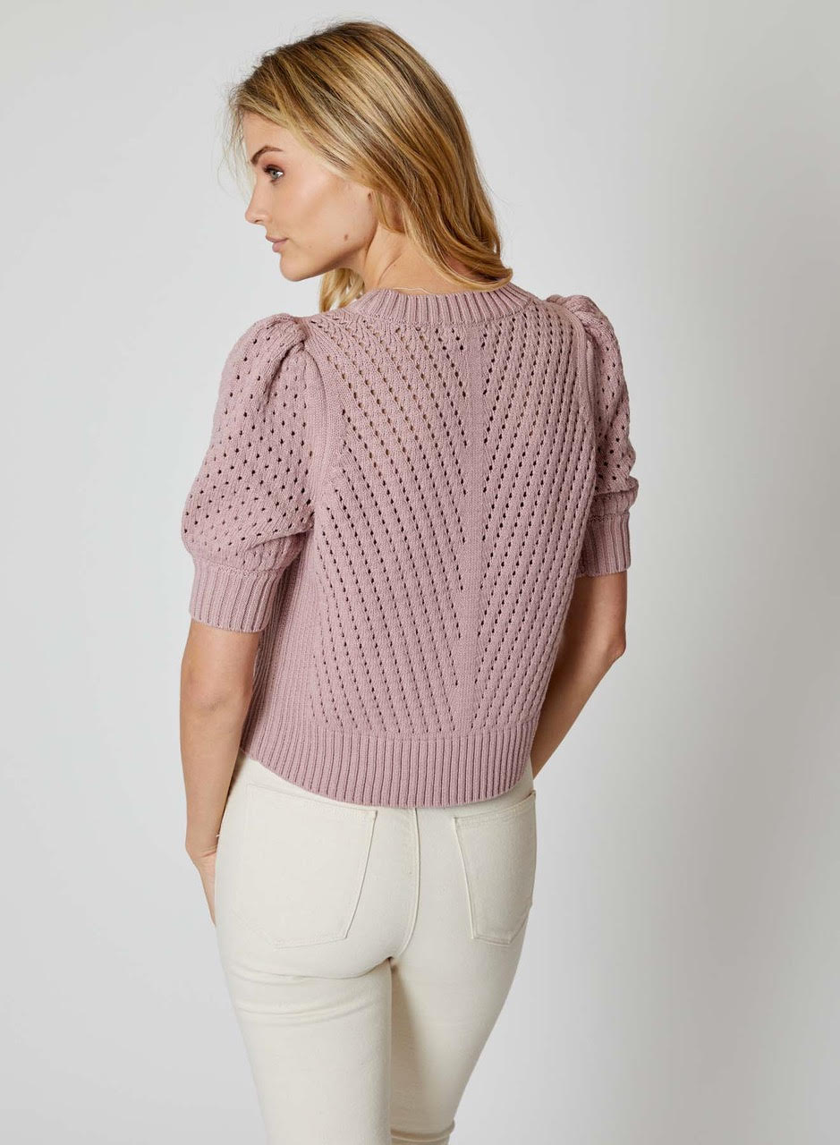 Design History Stitch Sweater TopKNIT SWEATER