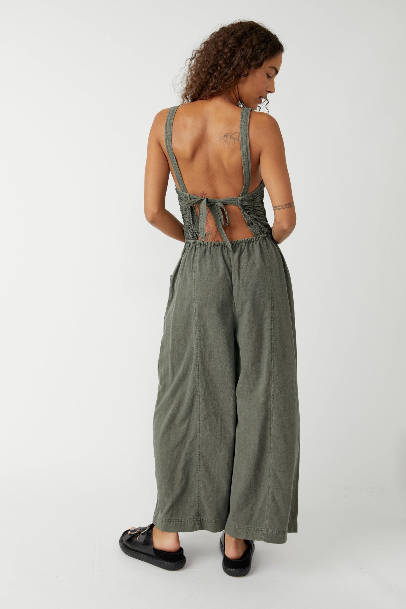 Free People Forever Always Ruched Onejumpsuit
