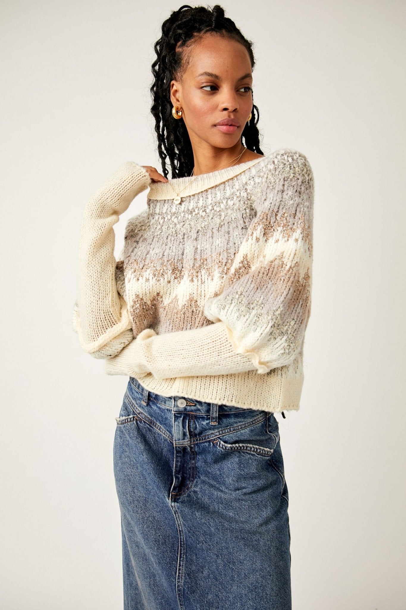 Free People Home For The Holidays SweaterSweater