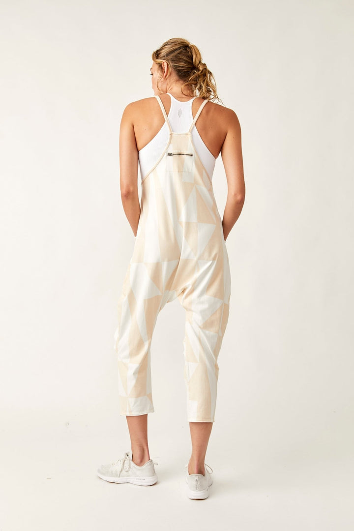 Free People Hot Shot Printed Onesiejumpsuit