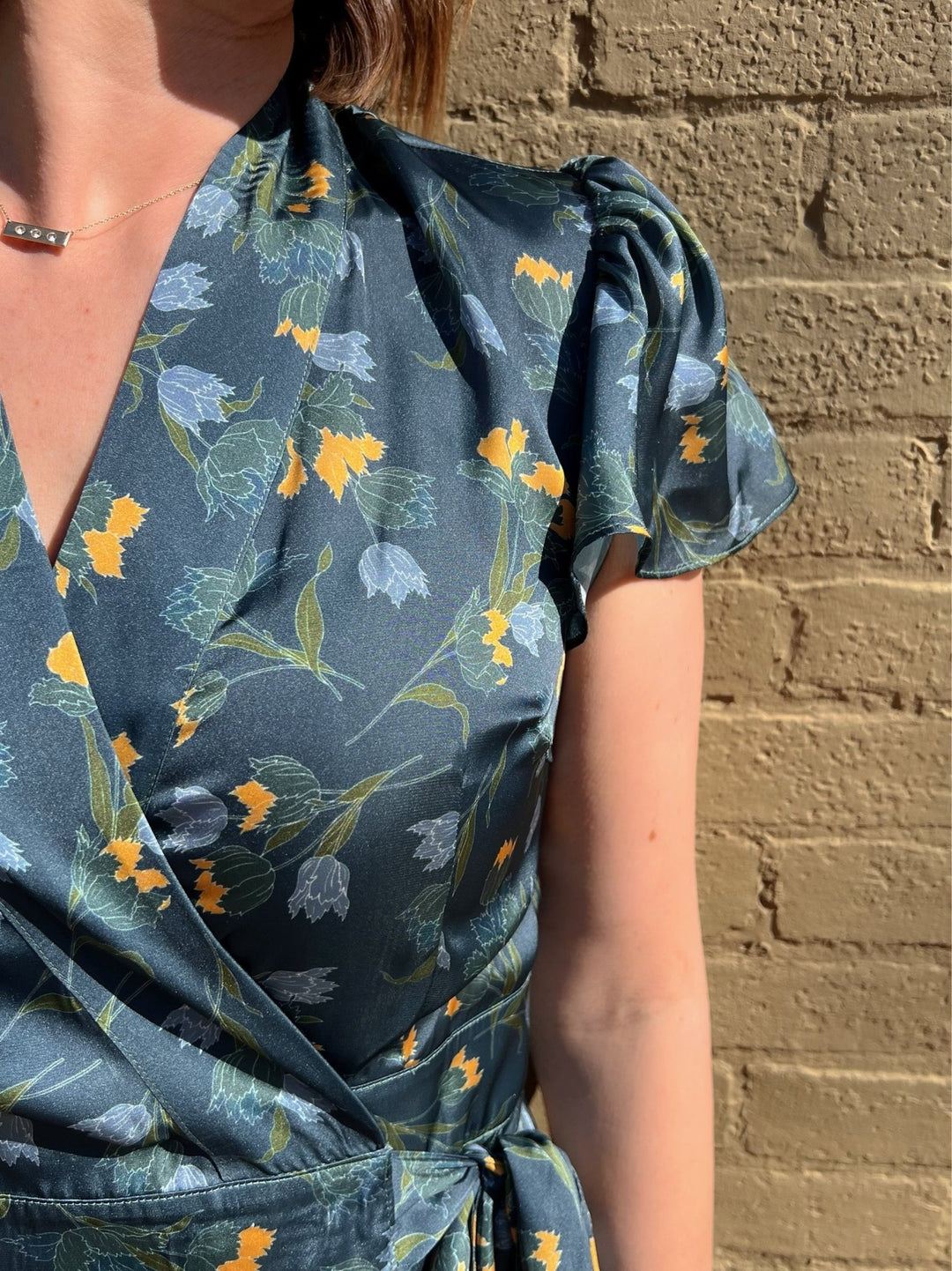 JoFlower Margaret Wrap Dress – The TLB Boutique
