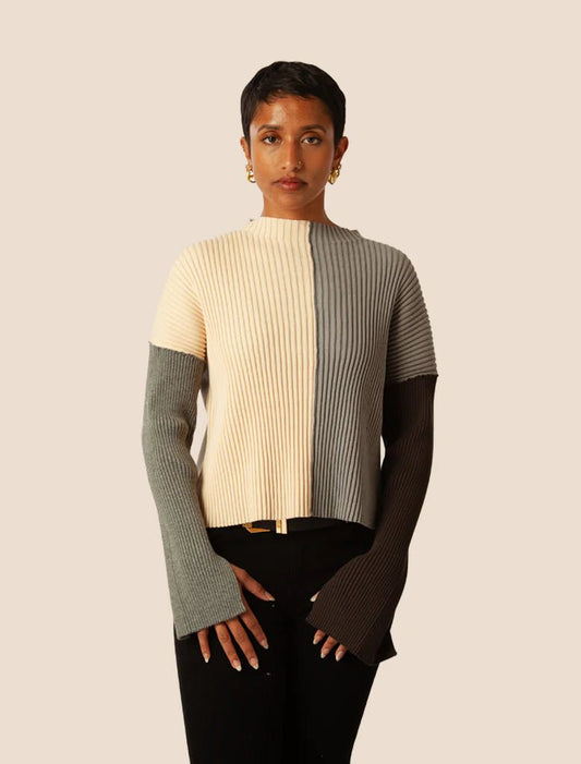 Kerisma Element Multi SweaterLong Sleeve Top