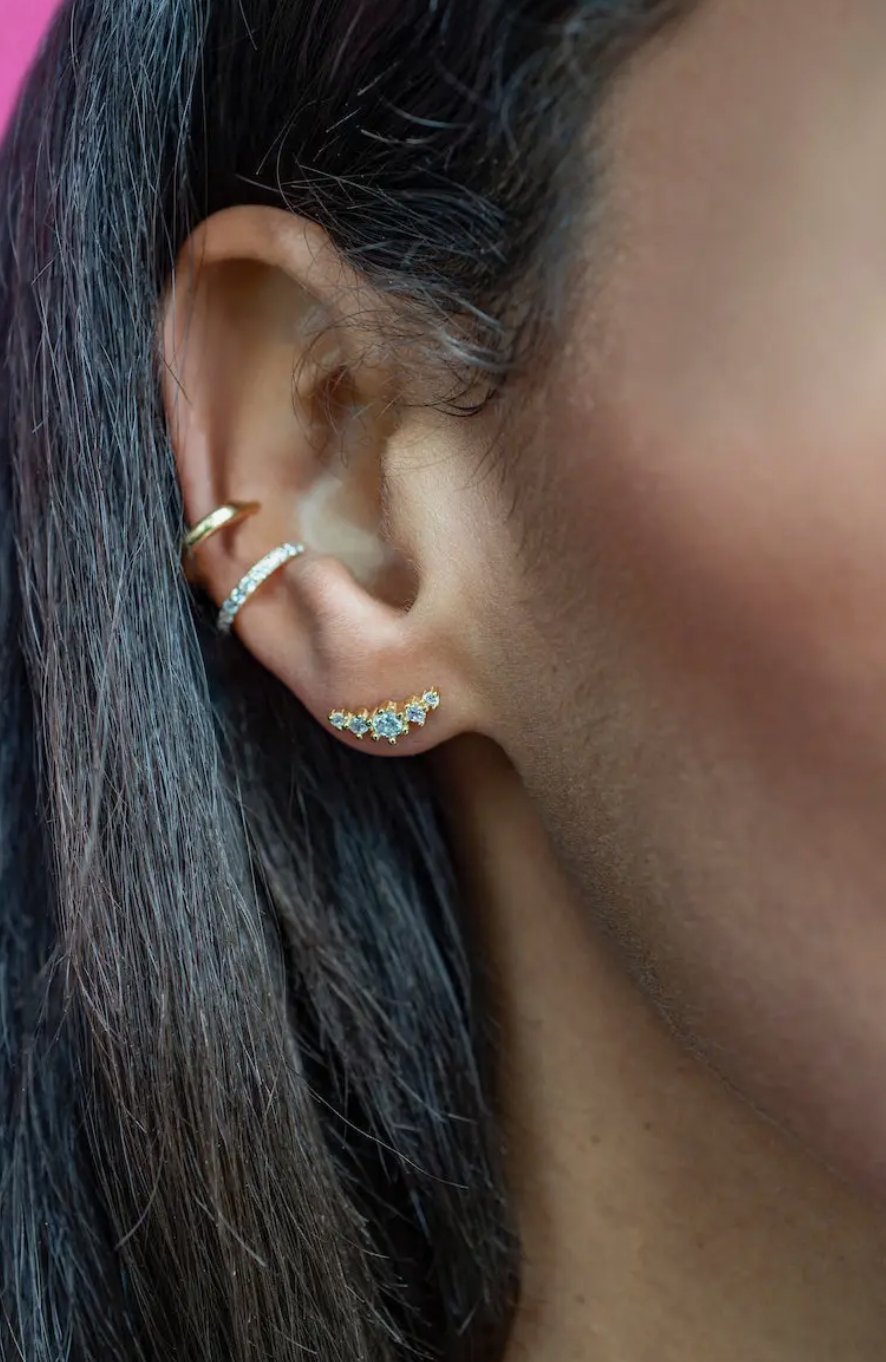 Kris Nations Cassiopeia Crystal Stud EarringsEarrings