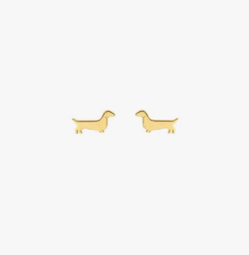 Kris Nations Weiner Dog Stud EarringEarring