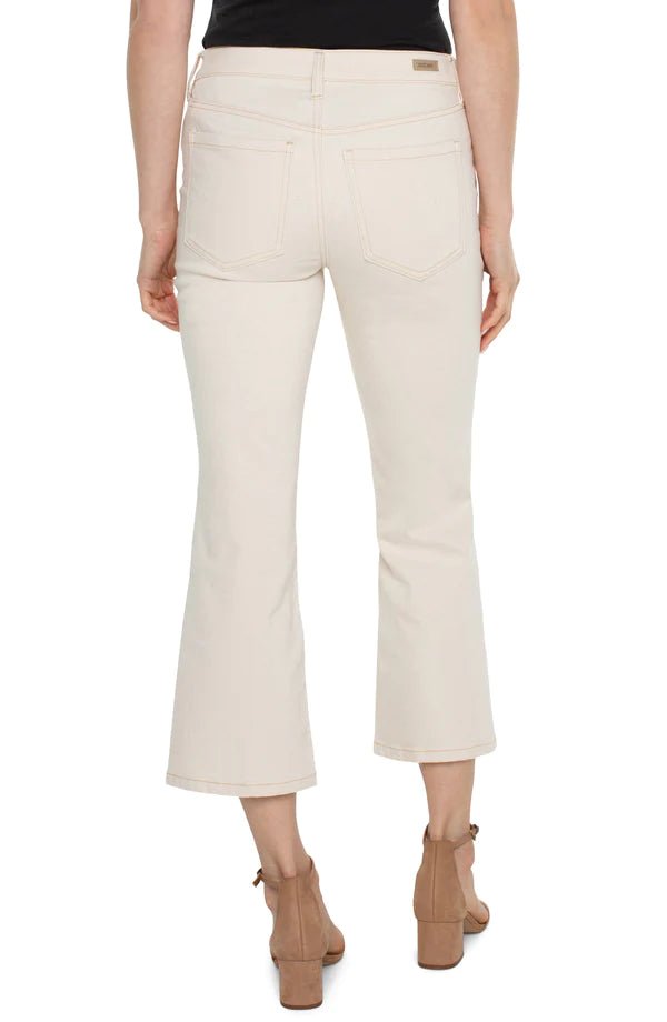 Liverpool Hannah Crop FlareCropped Pant
