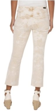 Liverpool Hannah Crop Flare With Cut HemDenim Jeans