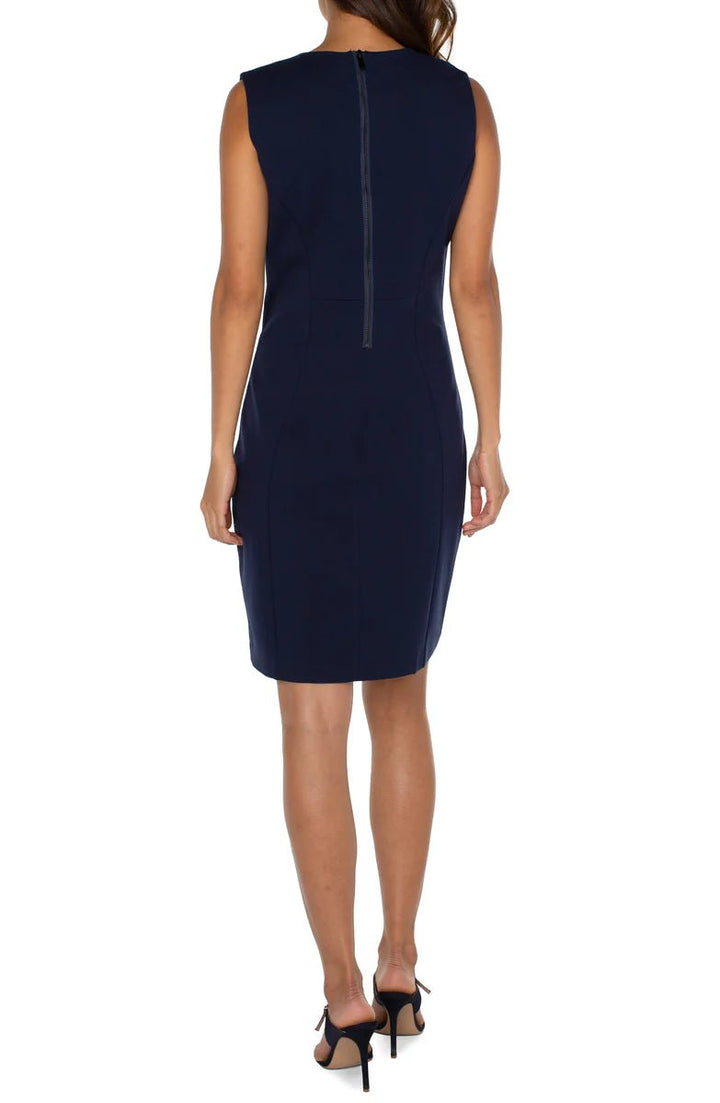 Liverpool Sleeveless Sheath DressDresses