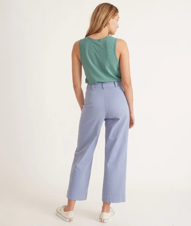 Marine Layer Bridget Slim Wide Leg CropCropped Pant