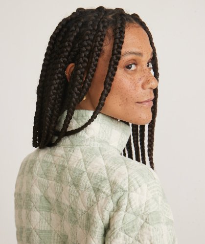 Marine Layer Iris Quilted Pulloverpullover