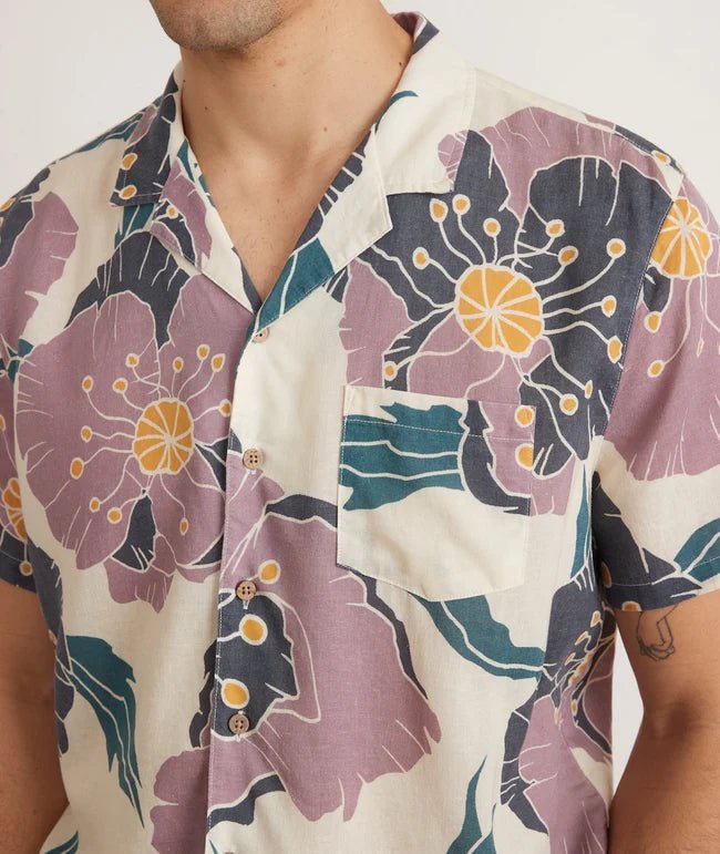 Marine Layer Tencel Linen Resort Shirtbutton down shirt