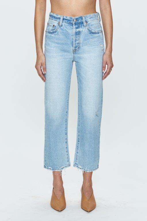 Pistola Cassie Crop Super High Rise StraightPistola Denim