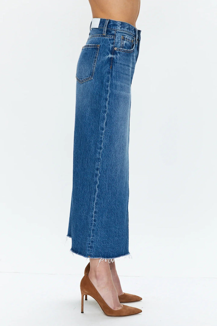 Pistola Denim Alice Midi SkirtMidi Skirt