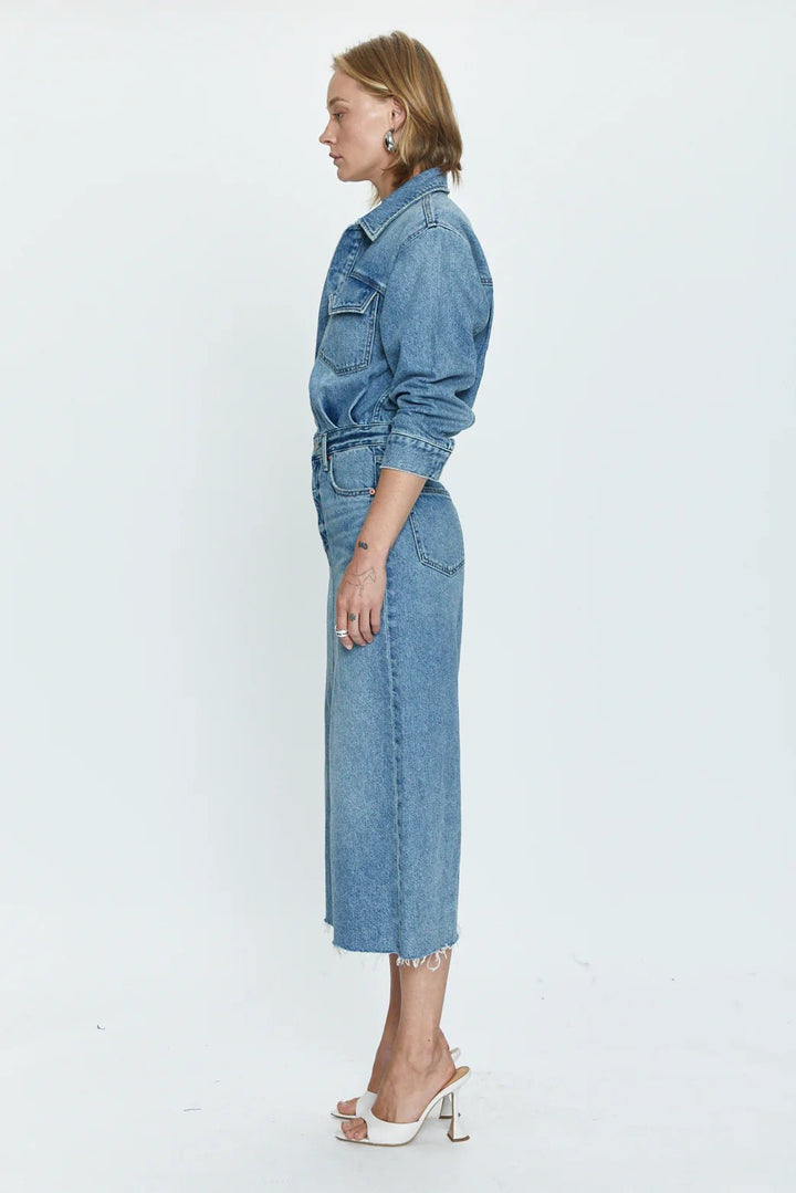 Pistola Denim Amira Midi DressMidi Dress