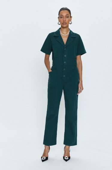 Pistola Denim Grover Short Sleeve Field Suitjumpsuit