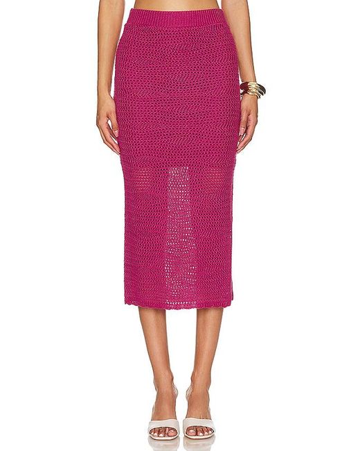 Steve Madden Liliana Knit Midi Skirtskirt