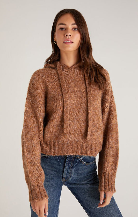 Z Supply Ariel Sweater Knit HoodieHoodie