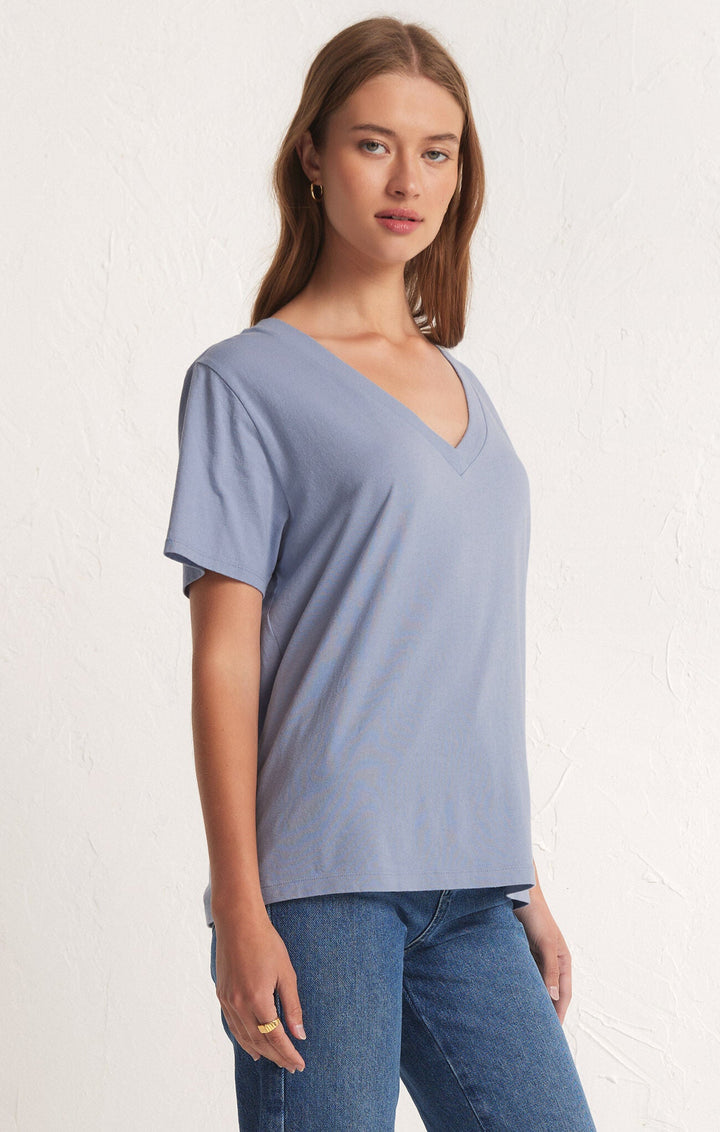 Z Supply Girlfriend V-Neck Teetee