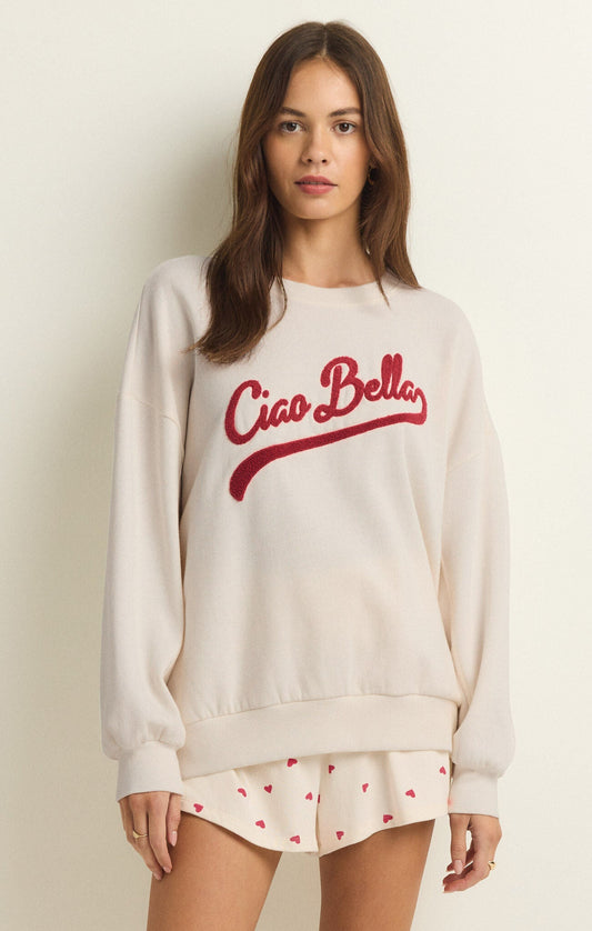 Z Supply Lounge Ciao Bella SweatshirtSweatshirt