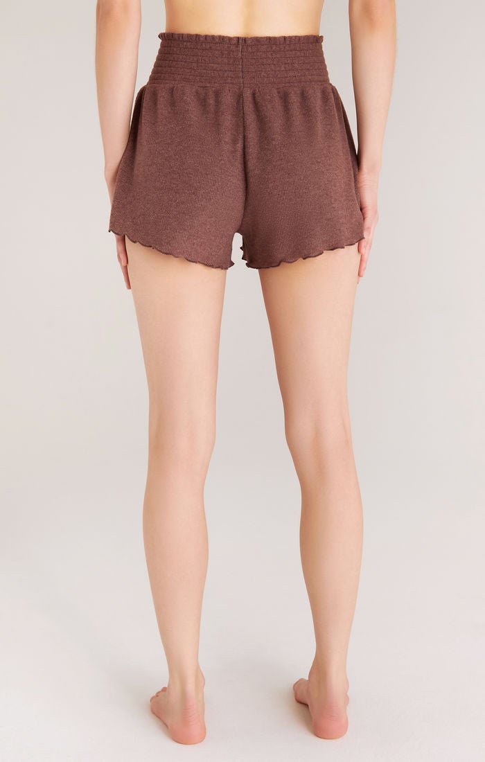 Z Supply Lounge Dawn Rib Smocked ShortLoungewear