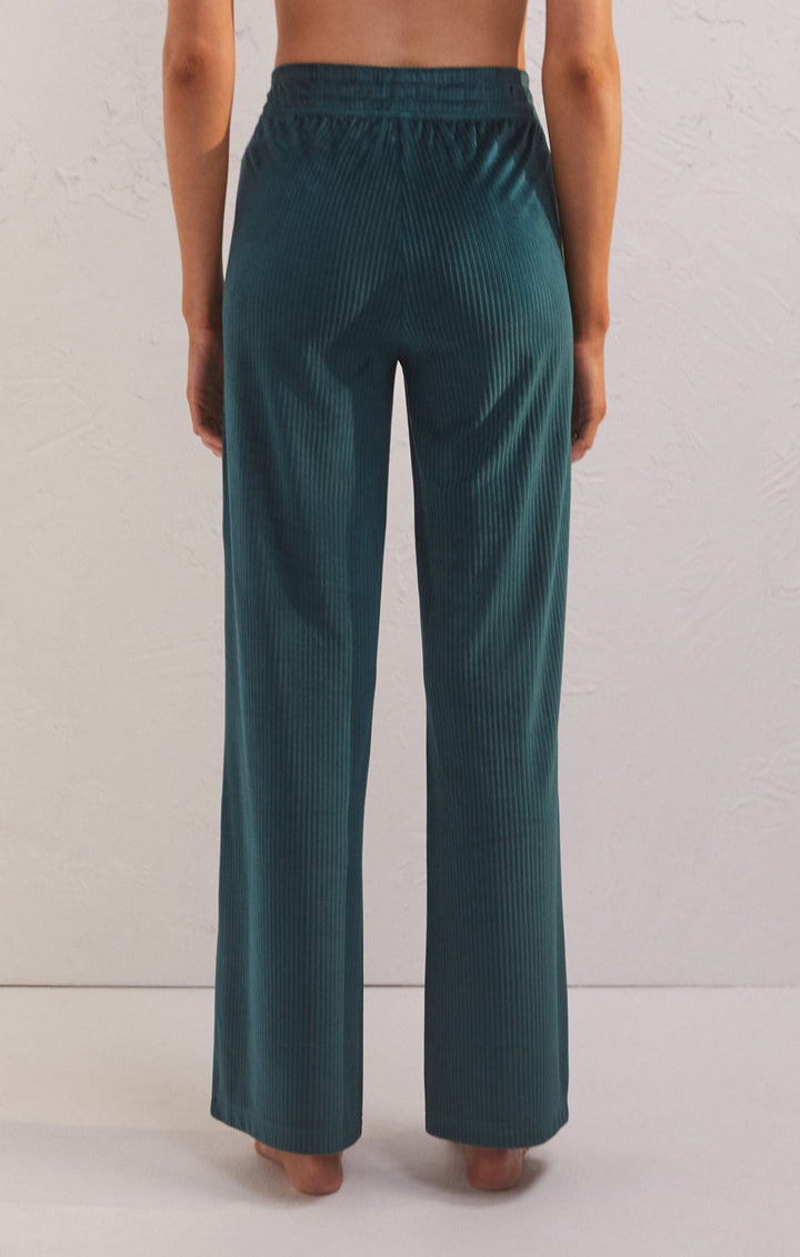 Z Supply Lounge Flare Up Velour PantFlare Pants