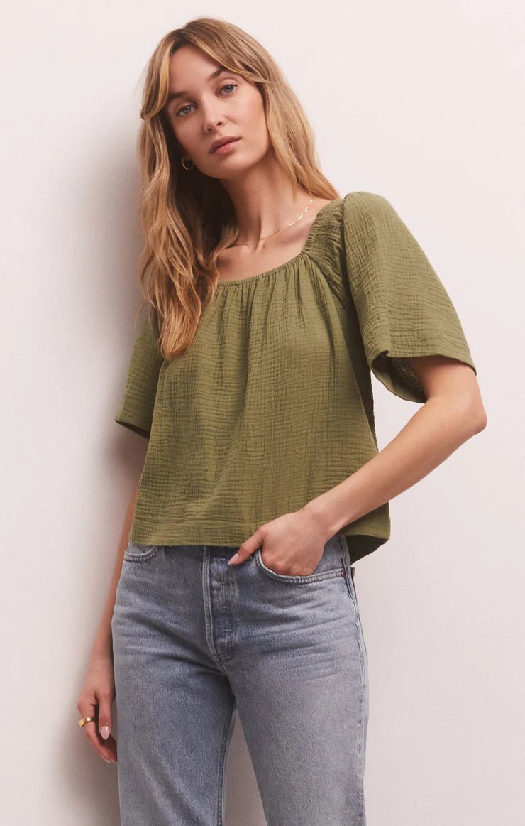 Z Supply No Rules Gauze TopBlouse